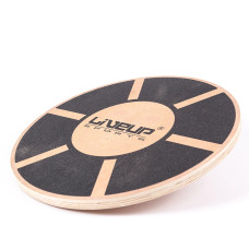 Балансировочная платформа LiveUp BALANCE BOARD Wooden 39cm